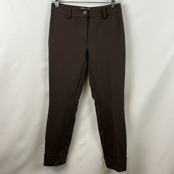 Via Masini 80 Firenze Brown Trousers Pants Made in Italy Size 40 - US 29 - Picture 2 of 10